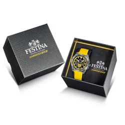 Reloj Festina Hombre F20725/1 Sport Amarillo Chrono Bike