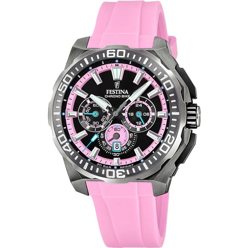 Reloj Festina Hombre F20725/2 Sport Rosa Chrono Bike