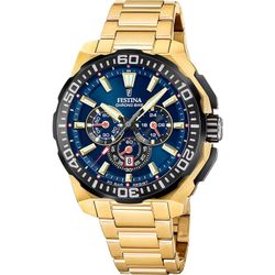 Reloj Festina Hombre F20727/1 Dorado Chrono Bike