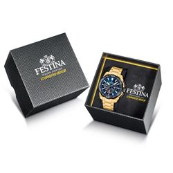 Reloj Festina Hombre F20727/1 Dorado Chrono Bike