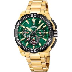 Reloj Festina Hombre F20727/2 Dorado Chrono Bike