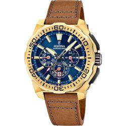 Reloj Festina Hombre F20728/1 Piel Marrón Chrono Bike