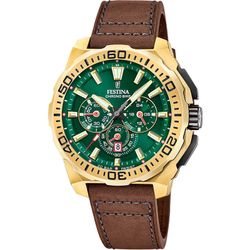 Reloj Festina Hombre F20728/2 Piel Marrón Chrono Bike