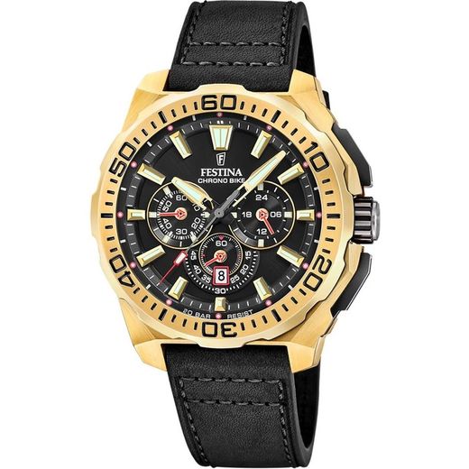 Reloj Festina Hombre F20728/3 Piel Marrón Chrono Bike