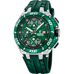 Reloj Festina Hombre F20755/3 Chrono Bike Sport Verde Cronógrafo Acero Analógico