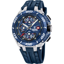 Reloj Festina Hombre F20755/4 Chrono Bike Sport Azul Cronógrafo Acero Analógico