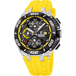 Reloj Festina Hombre F20755/5 Chrono Bike Sport Amarillo Cronógrafo Acero Analógico