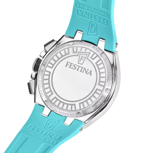Reloj Festina Hombre F20755/7 Chrono Bike Sport Turquesa Cronógrafo Acero Analógico