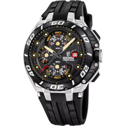 Reloj Festina Hombre F20755/8 Chrono Bike Sport Negro Cronógrafo Acero Analógico