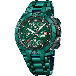 Reloj Festina Hombre F20758/1 Acero Verde Analógico