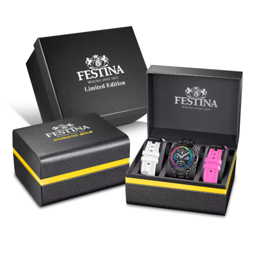 Reloj Festina Hombre F20761/1 Edición Especial Acero Negro Analógico