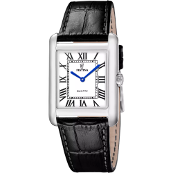 Reloj Festina Hombre F20771/1 Piel Negra Acero Analógico