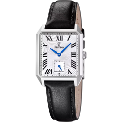 Reloj Festina Hombre F20779/1 Piel Negra Acero Analógico