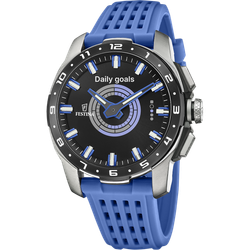Reloj Festina Hombre F23305/2 Connected Full Hd Azul Claro