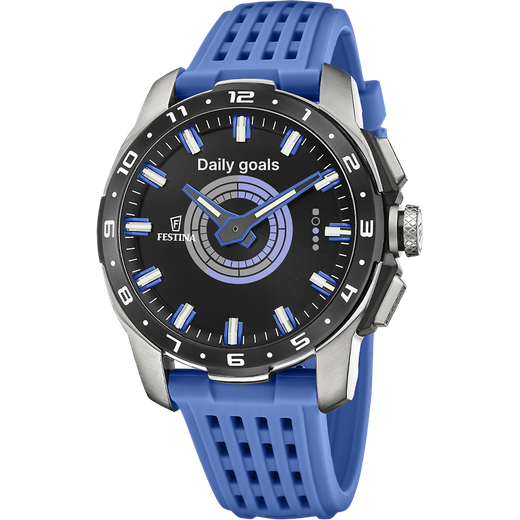 Reloj Festina Hombre F23305/2 Connected Full Hd Azul Claro