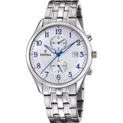 Reloj Festina Hombre F6854/A Acero Cronógrafo Analógico