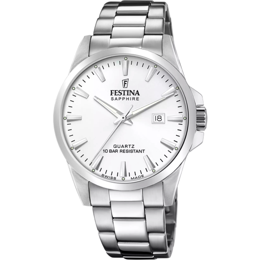 Reloj Festina Hombre Swiss Made F20024/2 Acero Analógico