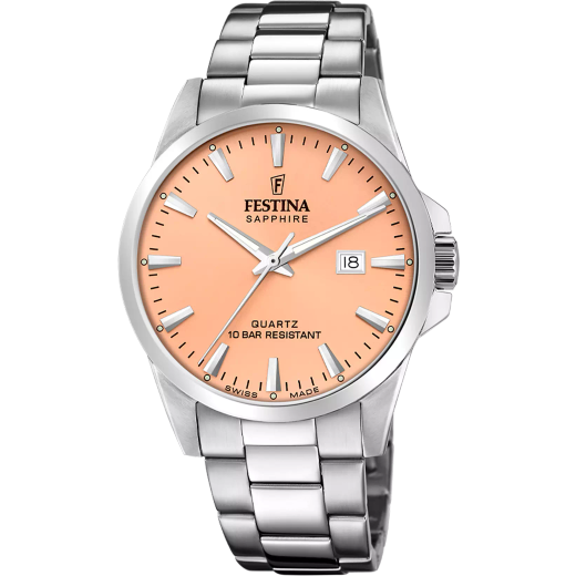 Reloj Festina Hombre Swiss Made F20024/8 Acero Analógico