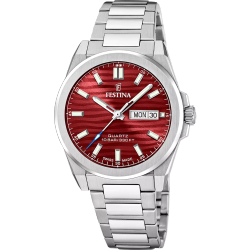 Reloj Festina Hombre Swiss Made F20073/6 Acero Analógico