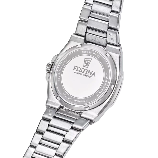 Reloj Festina Hombre Swiss Made F20100/2 Acero Analógico