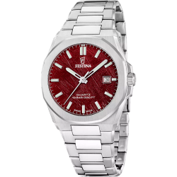 Reloj Festina Hombre Swiss Made F20100/3 Acero Analógico