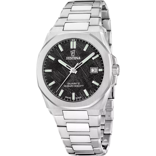 Reloj Festina Hombre Swiss Made F20100/5 Acero Analógico
