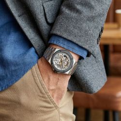 Reloj Festina Hombre Swiss Made F22008/1 Acero Automático