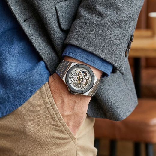 Reloj Festina Hombre Swiss Made F22008/1 Acero Automático