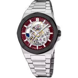 Reloj Festina Hombre Swiss Made F22008/2 Acero Automático