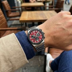 Reloj Festina Hombre Swiss Made F22017/1 Acero Cronógrafo Analógico