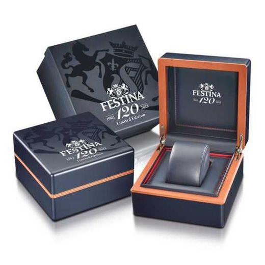 Reloj Festina Mujer F0120/6 Piel Azul Automático Edición Especial