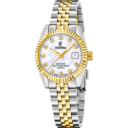 Reloj Festina Mujer F20088/1 Acero Bicolor Dorado Swiss Made