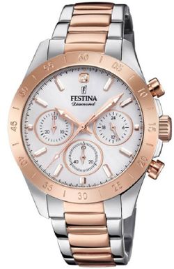 Reloj Festina Mujer F20398/1 Acero Bicolor Rosado