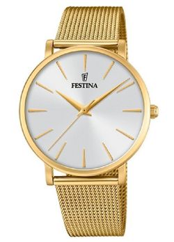 Reloj Festina Mujer F20476/1 Acero Esterilla Dorado