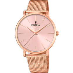 Reloj Festina Mujer F20477/1 Acero Rose Analógico
