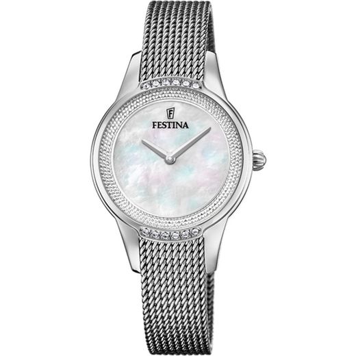 Festina Women's Watch F20494/4 Steel Zirconia