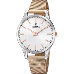 Reloj Festina Mujer F20506/1 Acero Esterilla Rosado