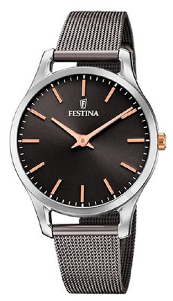 Reloj Festina Mujer F20506/3 Acero Esterilla Negro