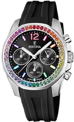 Festina Damenuhr F20610/3 Sport Schwarz