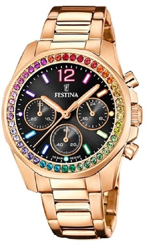 Rellotge Festina Dona F20639/3 Acer Daurat