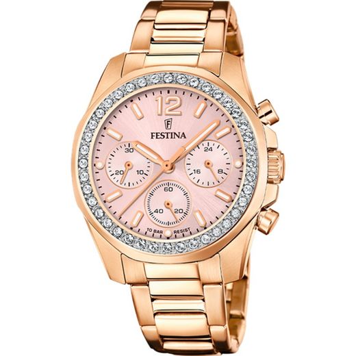 Rellotge Festina Dona F20639/6 Rosat Circonites