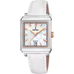 Reloj Festina Mujer F20682/1 Piel Blanco
