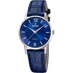 Reloj Festina Mujer F20691/4 Acero Piel Azul Analógico
