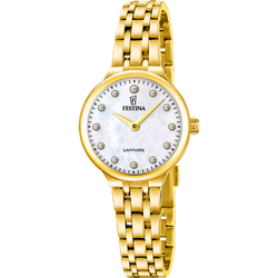 Reloj Festina Mujer F20745/1 Acero Dorado Analógico