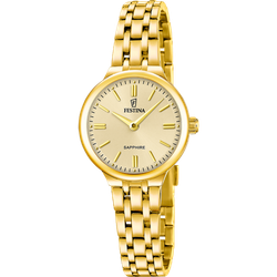 Reloj Festina Mujer F20745/2 Acero Dorado Analógico