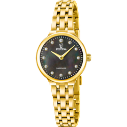 Reloj Festina Mujer F20745/4 Acero Dorado Analógico
