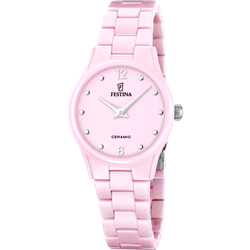 Reloj Festina Mujer F20751/2 Cerámica Rosa Analógico