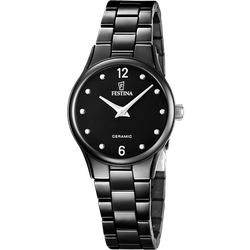 Reloj Festina Mujer F20751/7 Cerámica Negro Analógico