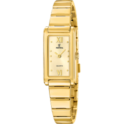 Reloj Festina Mujer F20768/2 Acero Dorado Analógico