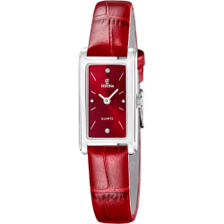 Reloj Festina Mujer F20769/3 Acero Piel Roja Analógico